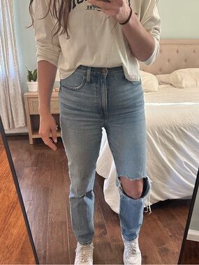 Madewell The Perfect Vintage Straight Leg Jeans | Medium wash | size 26